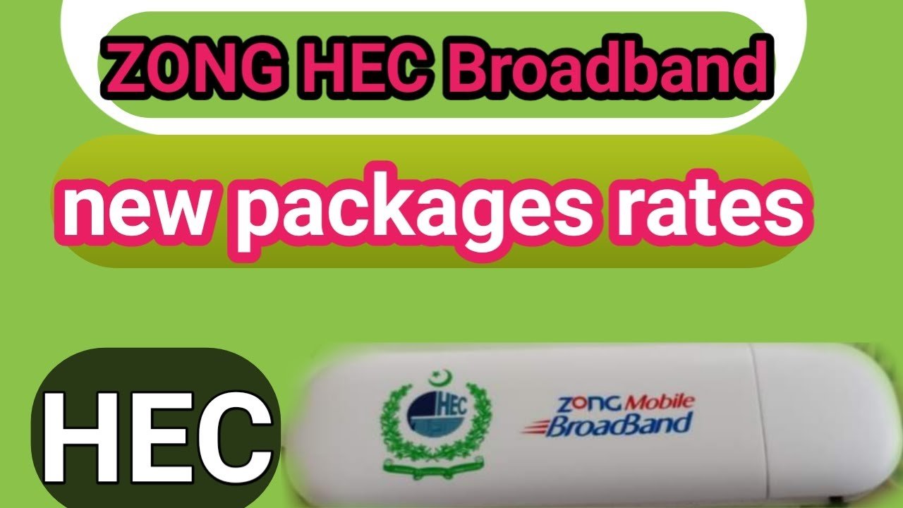 Zong HEC MBB Packages